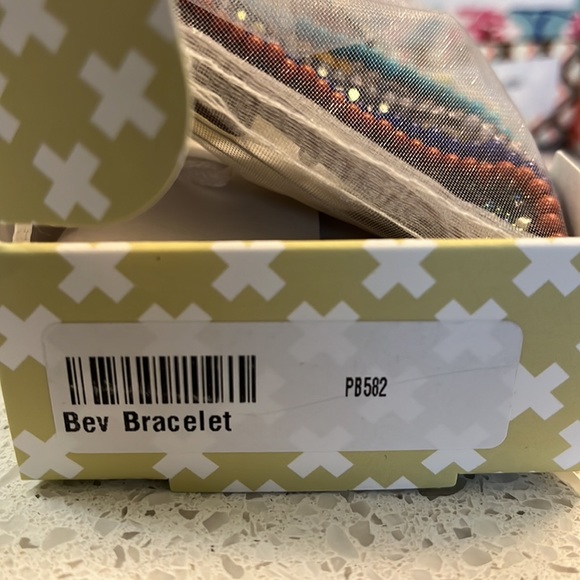 NWT - Plunder Bev Bravelet, 11 strands, multi-colored, adjustable leather snap - Picture 5 of 8